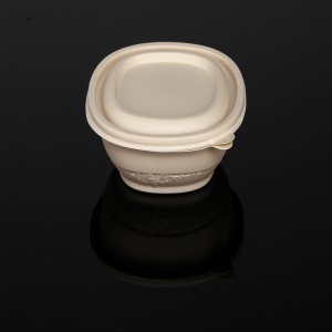 Biologisch afbreekbare kom